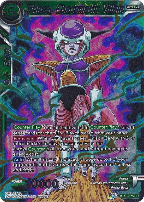 Frieza, Charismatic Villain (BT10-075) [Ultimate Deck 2022] Online