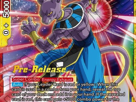 Beerus, Motivated Destruction (BT17-134) [Ultimate Squad Prerelease Promos] Online Sale