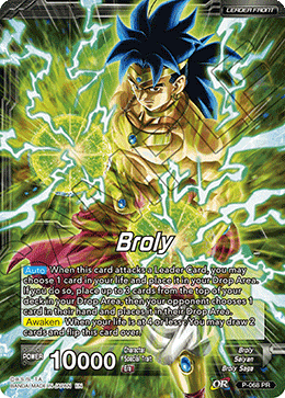 Broly    Broly, Legend s Dawning (Gold Stamped) (P-068) [Mythic Booster] Fashion