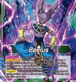 Beerus    Beerus, Victory at All Costs (BT16-046) [Realm of the Gods] Discount