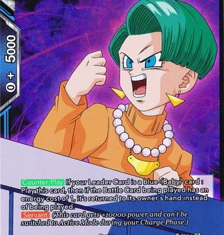 Bulma, Baby s Minion (BT11-037) [Vermilion Bloodline 2nd Edition] Fashion