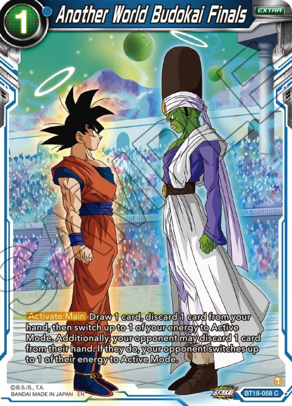 Another World Budokai Finals (BT18-058) [Dawn of the Z-Legends] For Sale