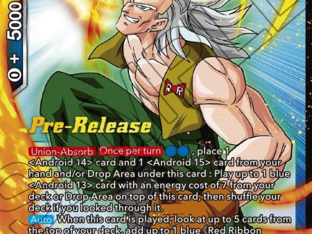 Android 13, Inorganic Horror (BT17-052) [Ultimate Squad Prerelease Promos] For Discount