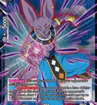 Beerus, Aesthetic of Annihilation (BT16-037) [Realm of the Gods] Supply