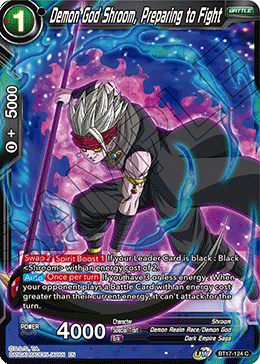 Demon God Shroom, Preparing to Fight (BT17-124) [Ultimate Squad] For Discount