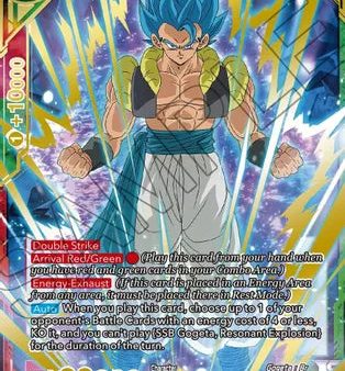 SSB Gogeta, Resonant Explosion (Gold Stamped) (EX04-03) [Mythic Booster] on Sale