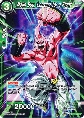 Majin Buu, Looking for a Fight (BT11-082) [Vermilion Bloodline 2nd Edition] Online Hot Sale