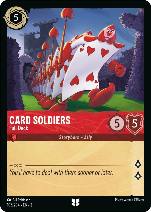 Card Soldiers - Full Deck (105 204) [Rise of the Floodborn] Online Sale