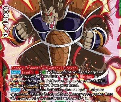 Great Ape Raditz, Might Unleashed (BT15-145) [Saiyan Showdown] Online now