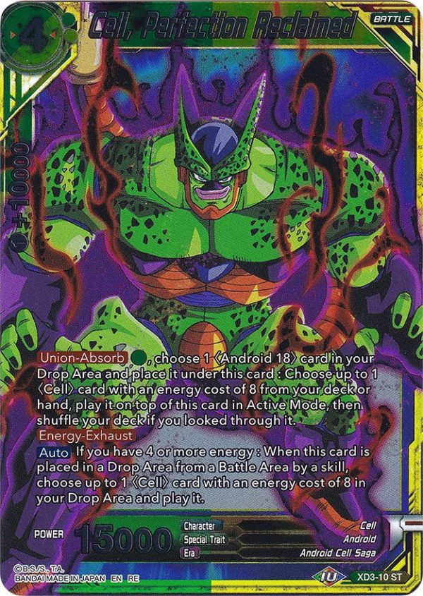 Cell, Perfection Reclaimed (XD3-10) [Ultimate Deck 2022] For Discount