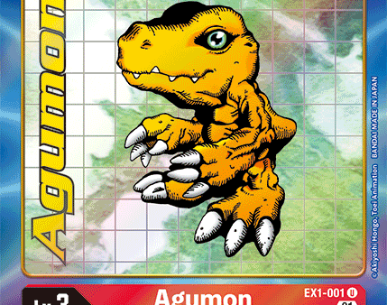 Agumon [EX1-001] (Alternate Art) [Classic Collection] Online Hot Sale