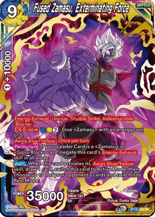 Fused Zamasu, Exterminating Force (BT16-129) [Realm of the Gods] Online Sale