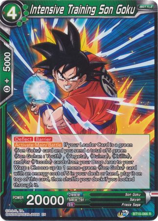 Intensive Training Son Goku (BT10-066) [Rise of the Unison Warrior 2nd Edition] on Sale