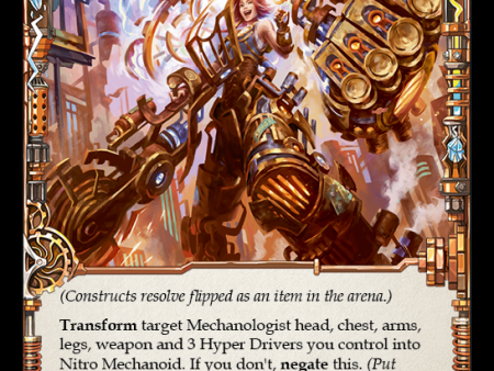 Construct Nitro Mechanoid    Nitro Mechanoid [DYN092] (Dynasty)  Rainbow Foil Supply