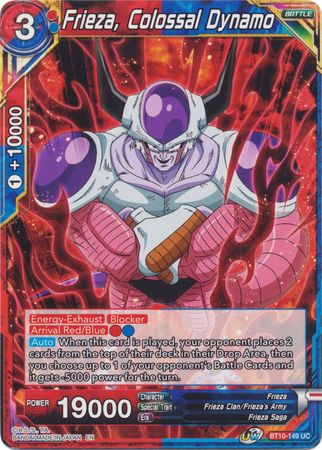 Frieza, Colossal Dynamo (BT10-149) [Rise of the Unison Warrior 2nd Edition] For Sale