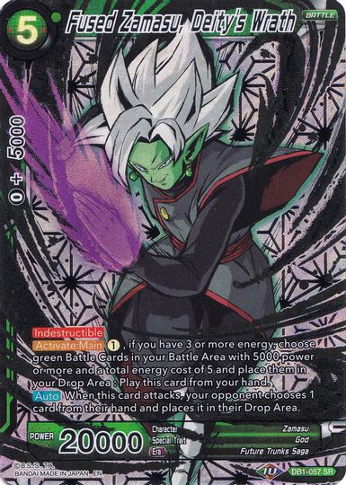 Fused Zamasu, Deity s Wrath (Collector s Selection Vol. 1) (DB1-057) [Promotion Cards] Online