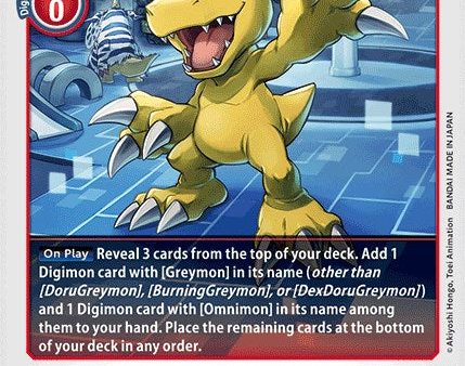 Agumon [BT5-007] (Tamer Party Vol. 4 Promo) [Battle of Omni] Discount