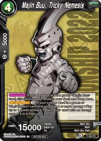 Majin Buu, Tricky Nemesis (P-398) [Promotion Cards] Online Hot Sale