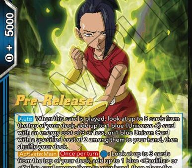 Kale, Ready to Fuse (BT15-044) [Saiyan Showdown Prerelease Promos] For Cheap