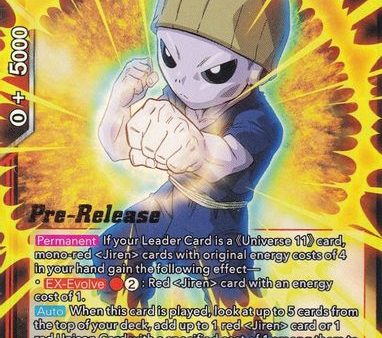 Jiren, Thirst for Power (BT14-017) [Cross Spirits Prerelease Promos] For Discount