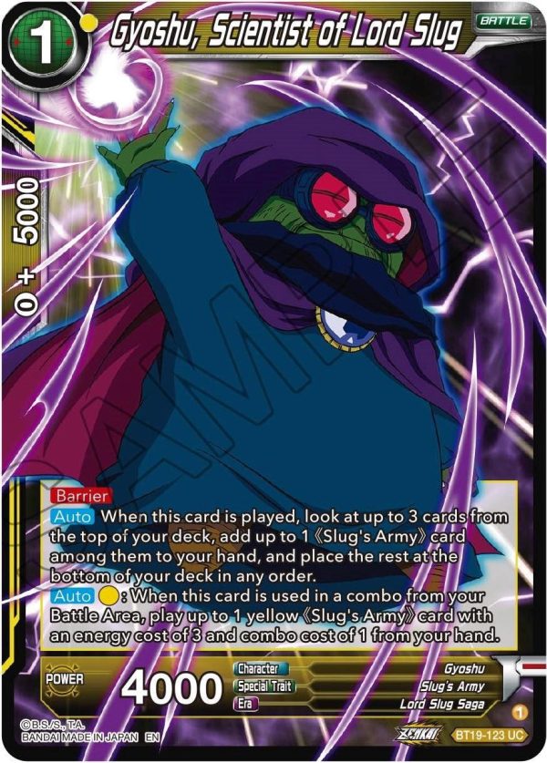 Gyoshu, Scientist of Lord Slug (BT19-123) [Fighter s Ambition] Hot on Sale