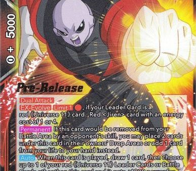 Jiren, Surge of Strength (BT14-015) [Cross Spirits Prerelease Promos] Online Sale