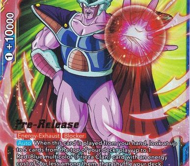 King Cold, Gathering the Clan (BT14-150) [Cross Spirits Prerelease Promos] For Sale