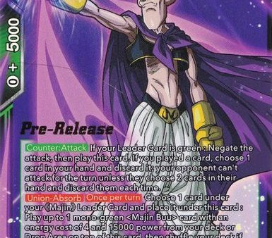 Majin Buu, Unadulterated Malice (BT14-082) [Cross Spirits Prerelease Promos] Online Sale