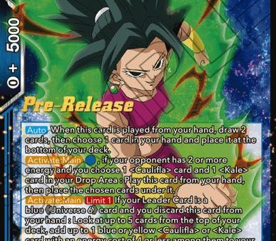 Kefla, Universe 6 Fusion Warrior (BT15-048) [Saiyan Showdown Prerelease Promos] Fashion