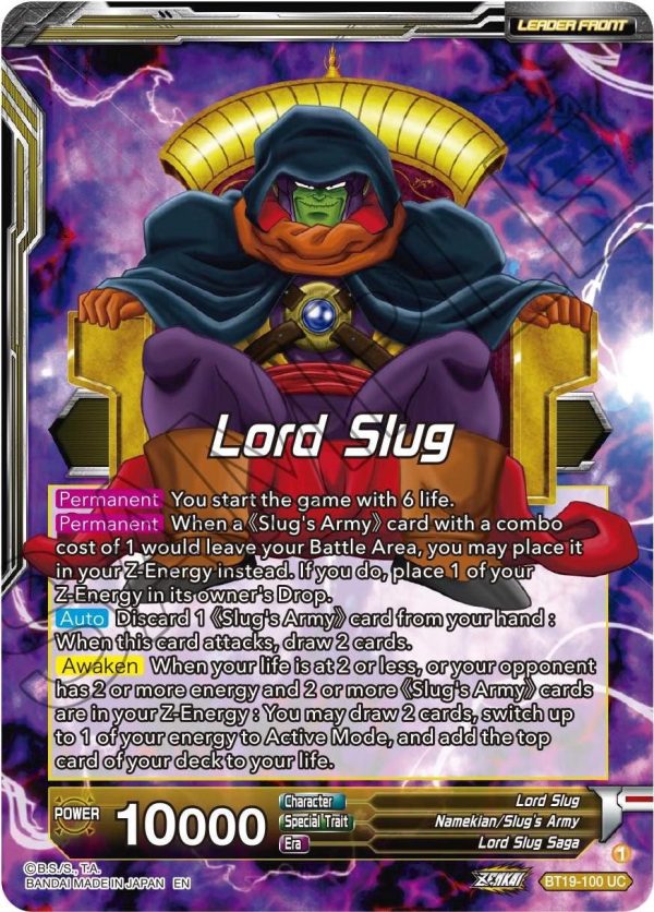 Lord Slug    Lord Slug, in His Prime (BT19-100) [Fighter s Ambition] Discount